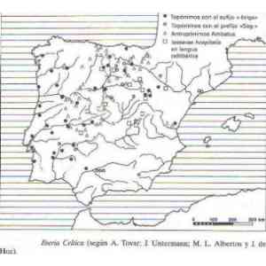 Topónimos en Iberia de -briga, seg-, antropónimos ambatus, tesserae hospitali